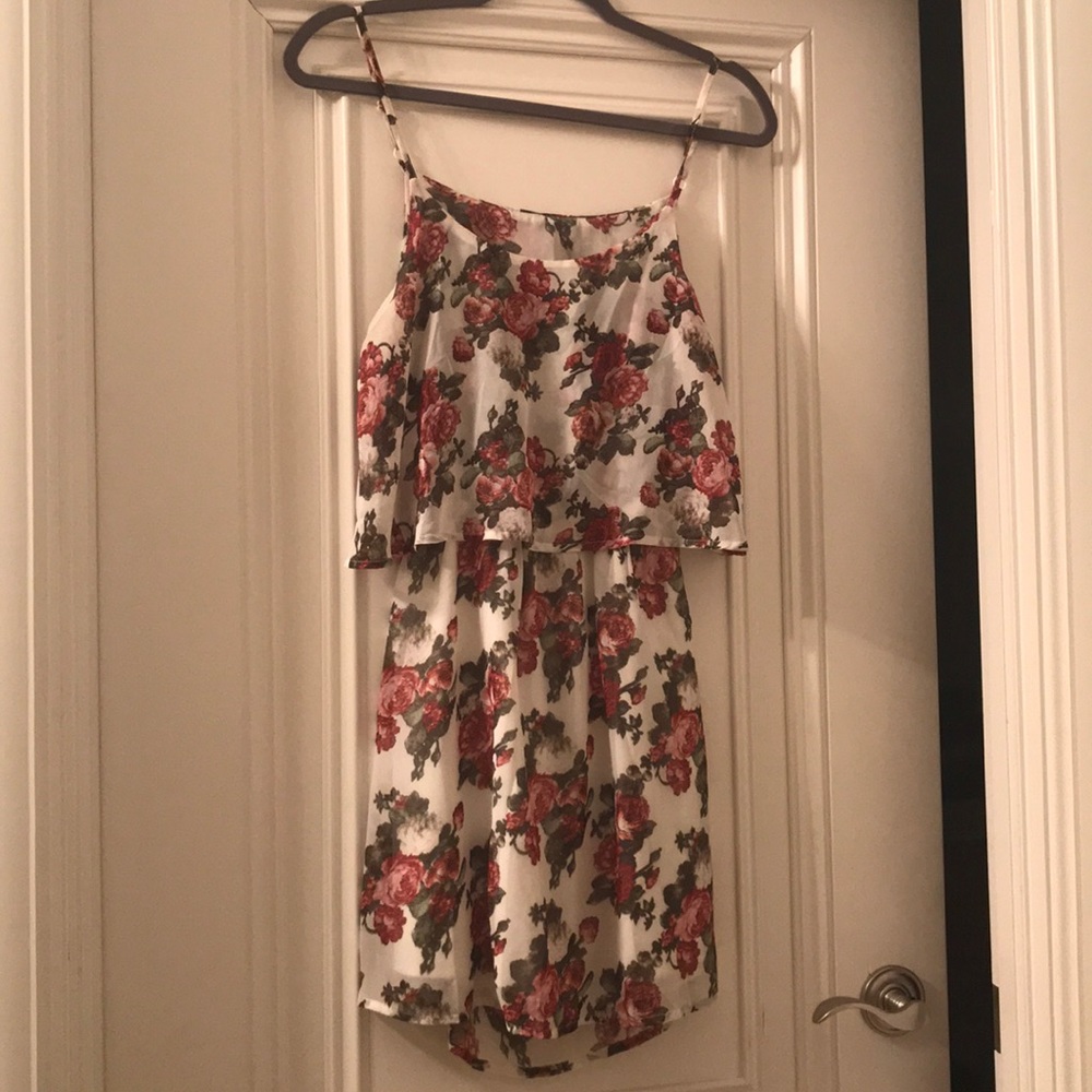 Tobi Strappy Rose Dress